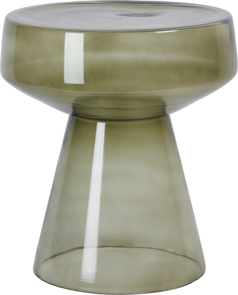 Bijzettafel Dakwa - Grijs - Ø37cm - Modern