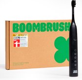 BOOMBRUSH Elektrische Tandenborstel - Sonische Tandenborstel - Zwart - 90 Dagen Batterij - Duurzaam