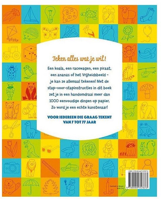 Ik kan 1000 dingen tekenen