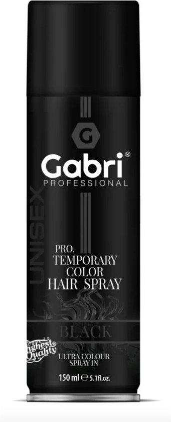 Foto: Gabri hair color spray black 150ml
