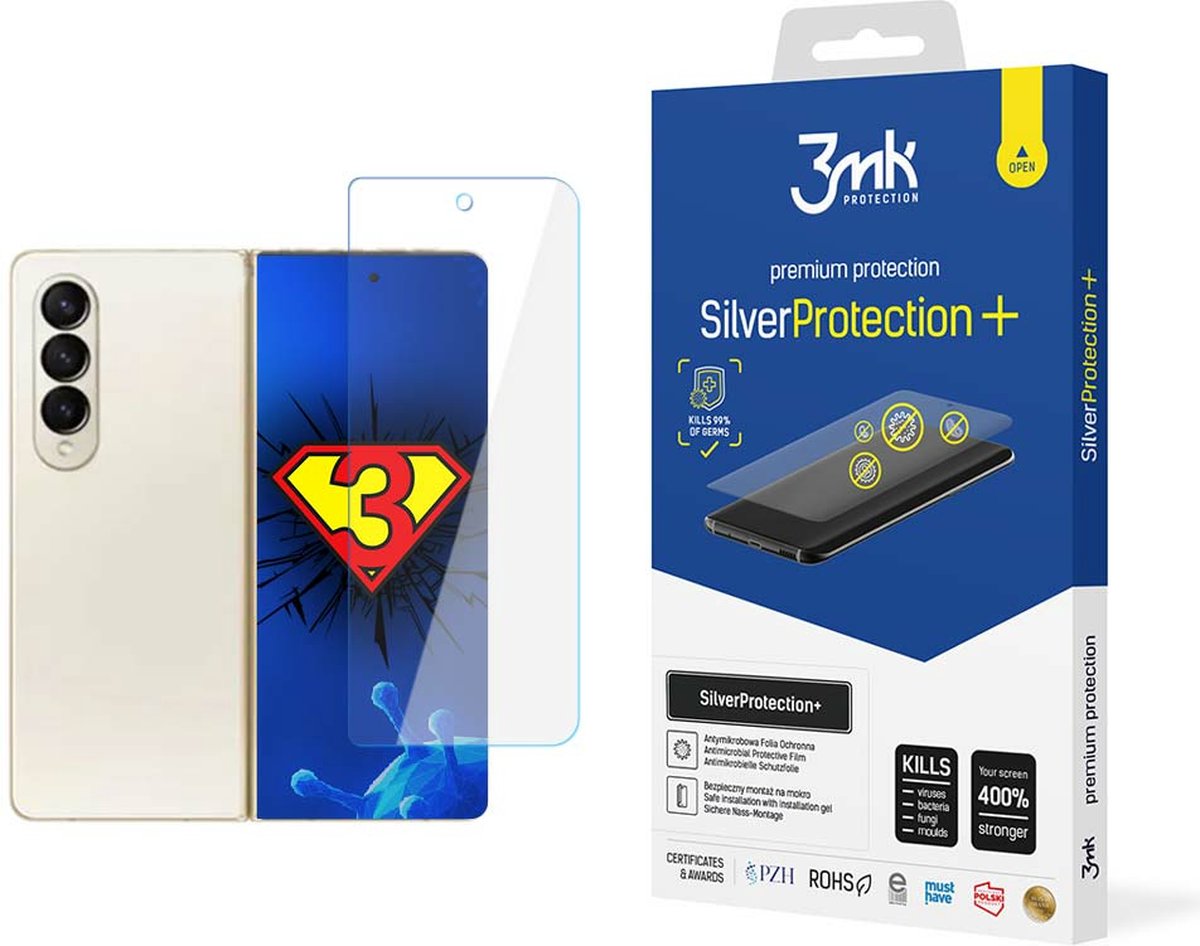Samsung Galaxy Z Fold4 (Front) - 3mk SilverProtection+