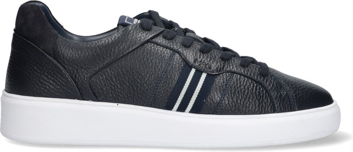 McGregor Heren Sneakers - Blauw - Lage Sneakers - Leer - Veters