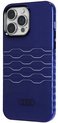 Audi IML Grille Pattern Back Case (MagSafe Compatible) - Geschikt voor Apple iPhone 14 Pro Max (6.7") - Blauw