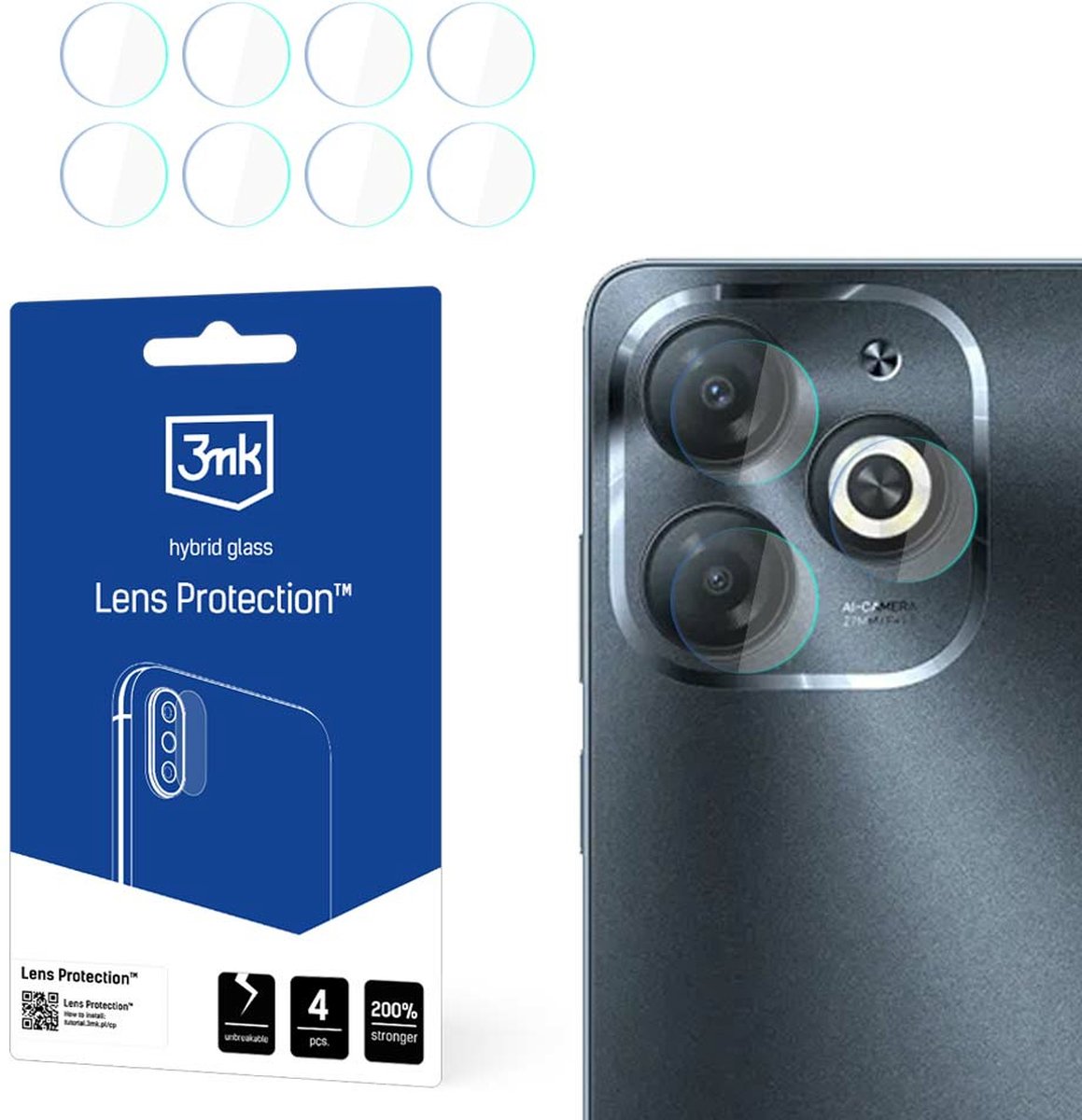 Infinix Smart 8 Pro - 3mk Lens Protection