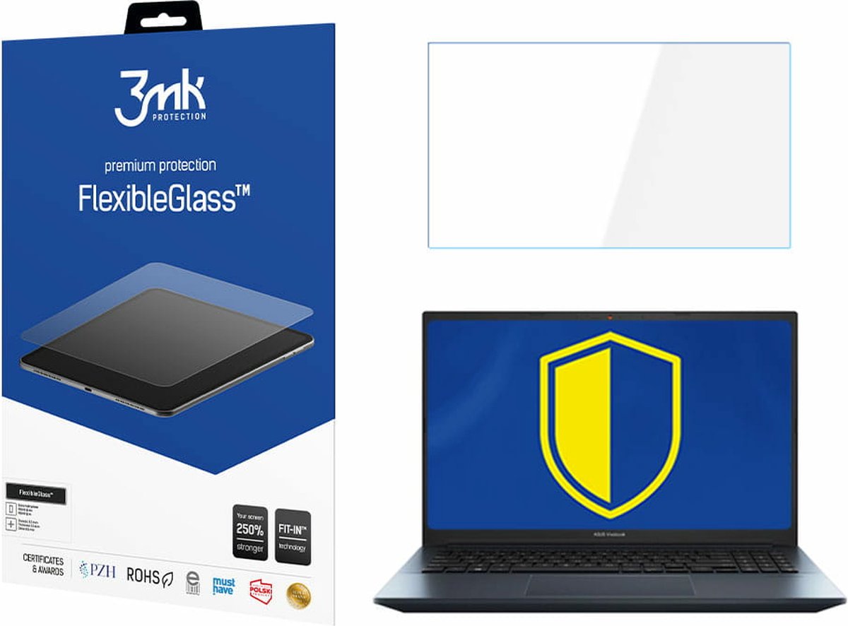3Mk Gehard Glas Flexibel Glas Voor Asus Vivobook 15 Pro 17 Tablet Laptop