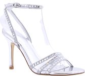 Guess Divinit2 Dames Sandalen met Hak - Zilver - Maat 41