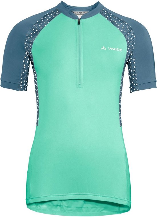 Vaude Advanced Tricot IV fietsshirt korte mouwen blauw dames