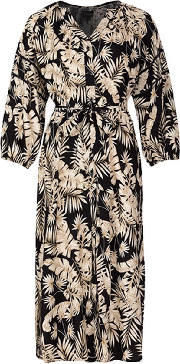 G-maxx jurk Cindy - Black/Sahara