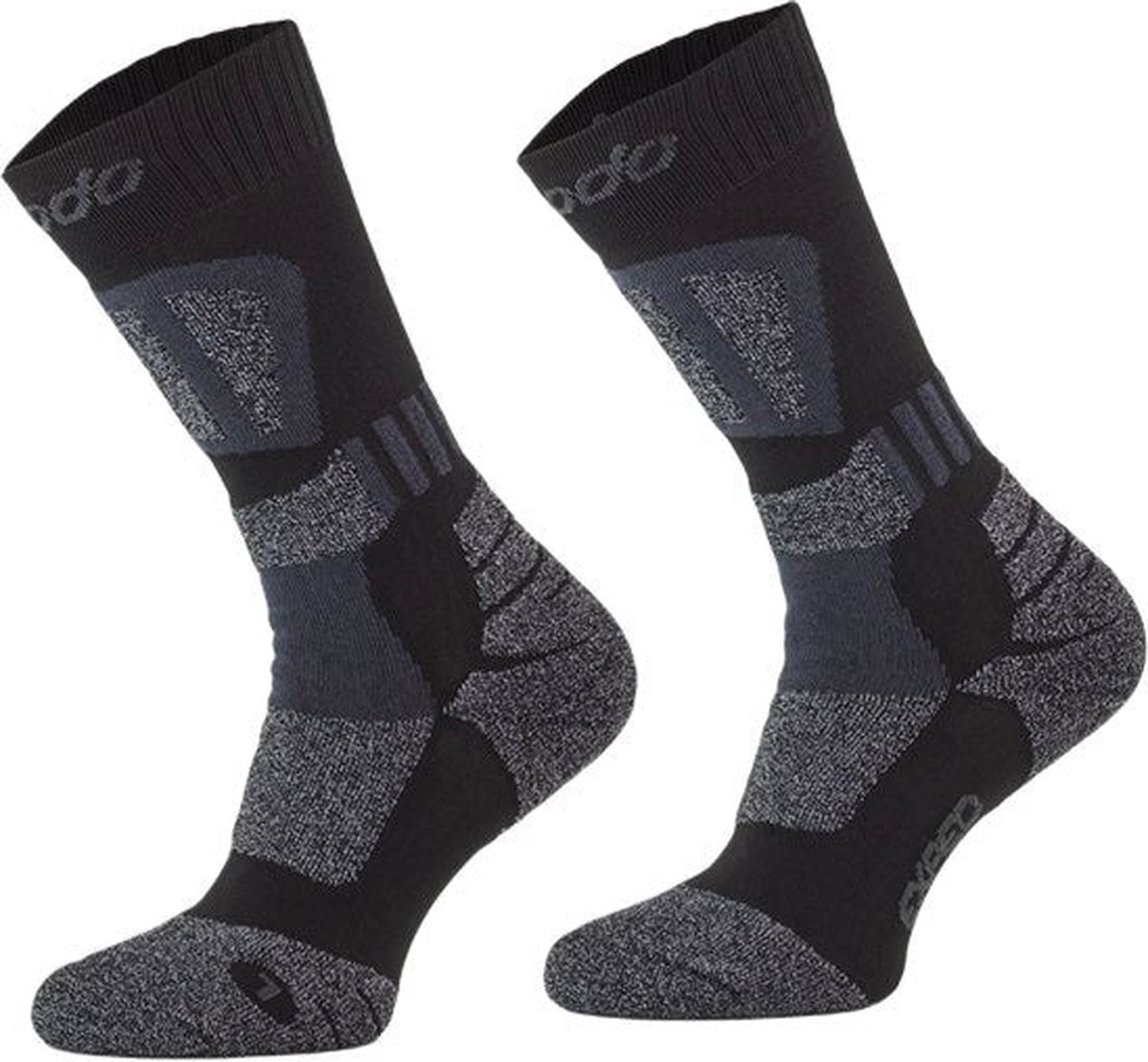Comodo Wandelsokken Polypropyleen STT – 35-38 Zwart