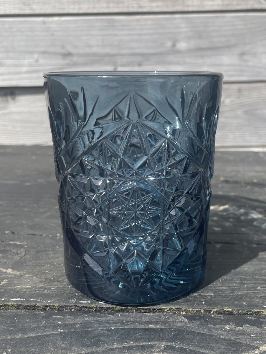 Waterglas van geslepen glas - set van 4 stuks - Pomme Chatelaine.NL