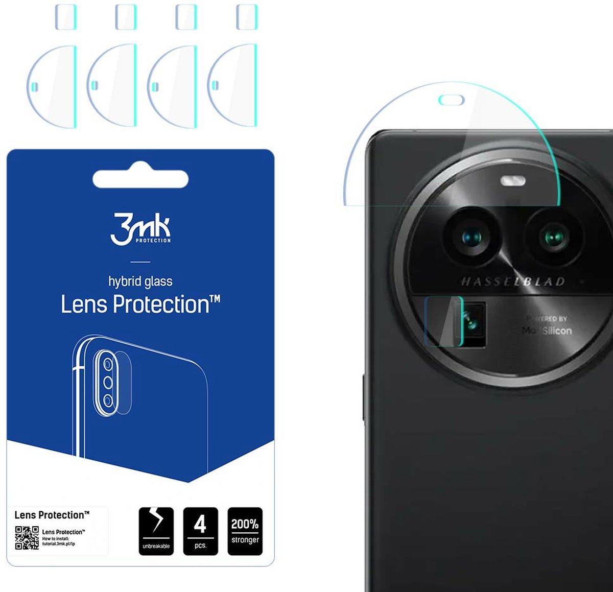 Oppo Find X6 Pro - 3mk Lens Protection
