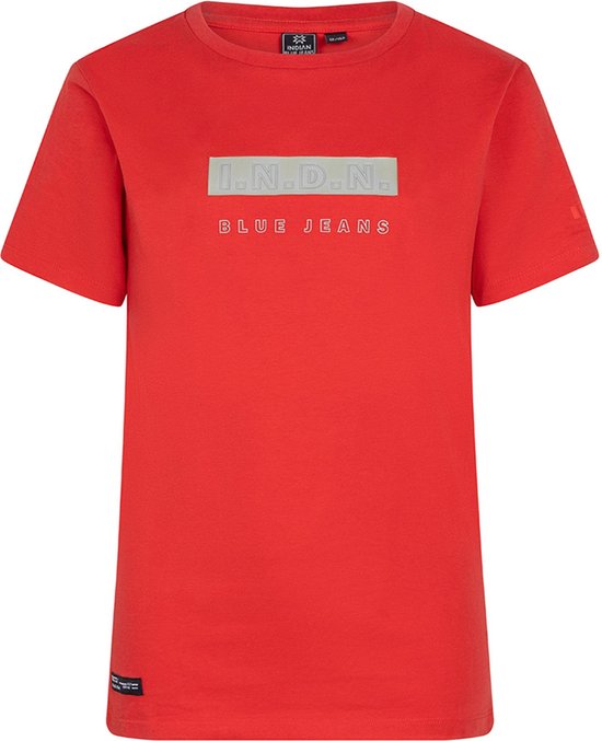 T-shirt Garçons INDN - Rouge corail