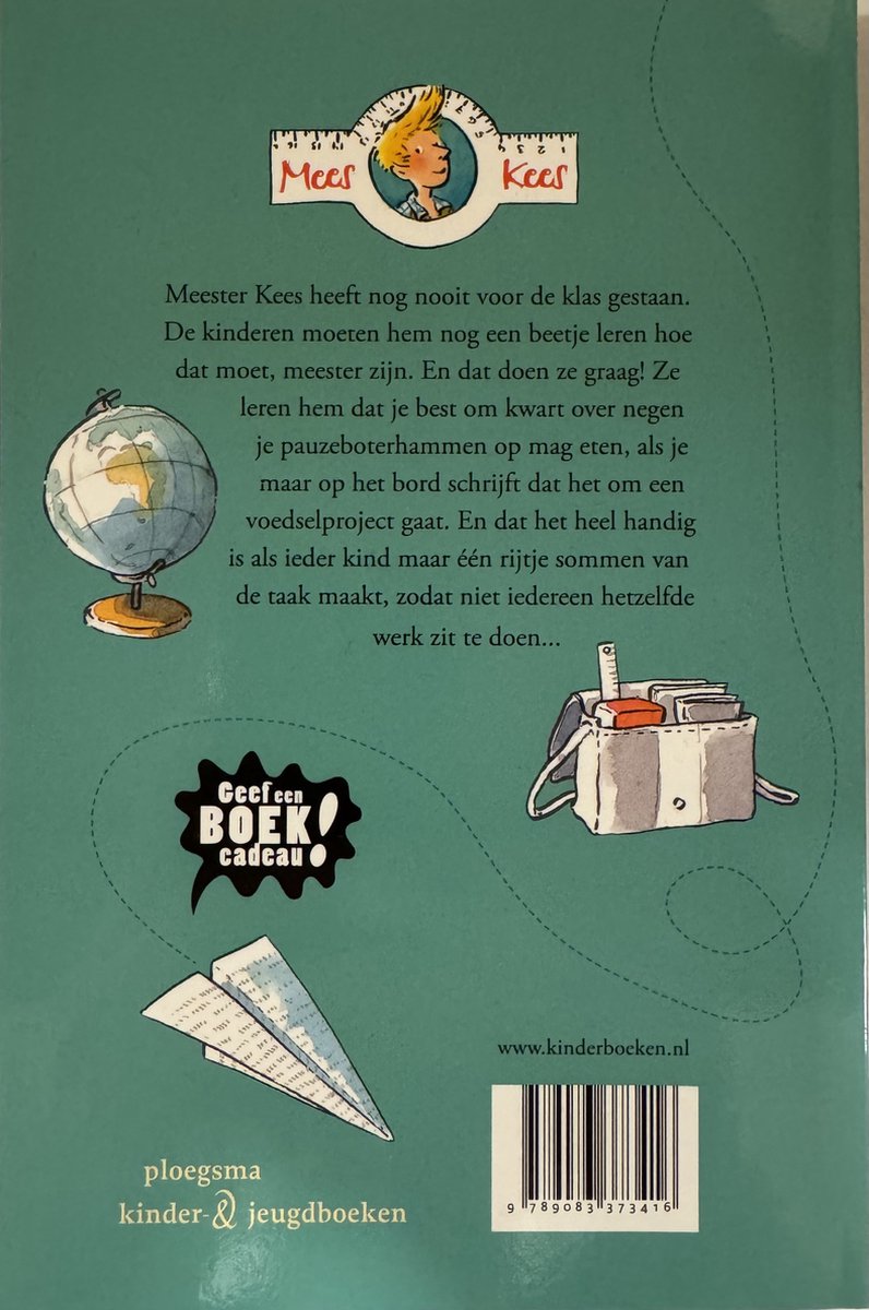 Mees Kees - Een pittig klasje - back cover