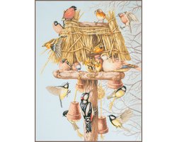 Lanarte Borduurpakket - Borduurset - Borduurpakket volwassenen - Telpakket kit - 49 x 66cm - Buurtbijeenkomst - PN-0203363
