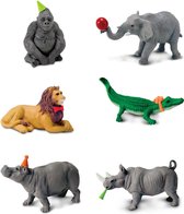 Safari Speelfiguren Toob Set - Party Animals