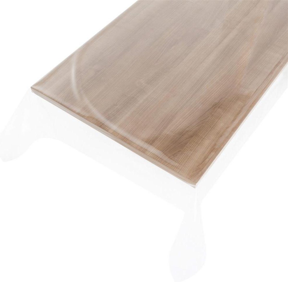 Merkloos Transparant Tafelzeil - 180 cm - rond - Copy