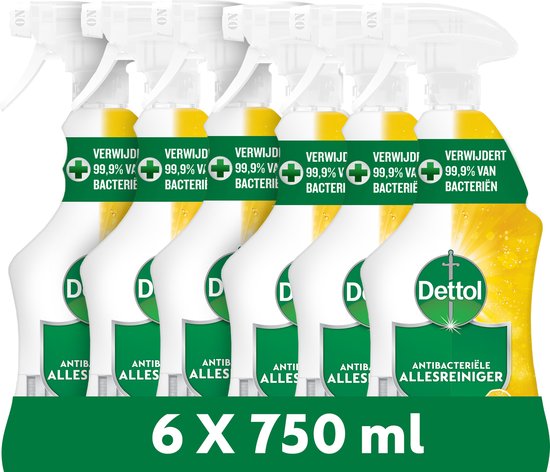 Foto: Dettol trigger citrus 750ml 6 stuks voordeelverpakking