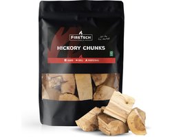 FireTech - Hickory Chunks 1 KG - Rookhout - Chunks - BBQ