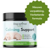 Dog Optimal Calming Support - Antistressmiddel Hond - Kalmerende Hondenkoekjes - 120 stuks