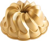 Tulband Bakvorm "Pirouette bundt" - Nordic Ware | Premier Gold
