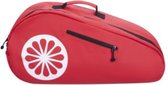 The Indian Maharadja PLR Racketbag - Sac de padel pour 2 Raquettes Padel - Rouge/ Wit
