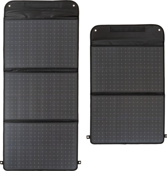 VOLT! - Draagbaar Zonnepaneel 100W - Opvouwbaar Zonnepaneel / Solar Panel - Ideaal voor powerbank - Camper en Caravan - Voerboot en nachtvissen van Vö — afbeelding 5