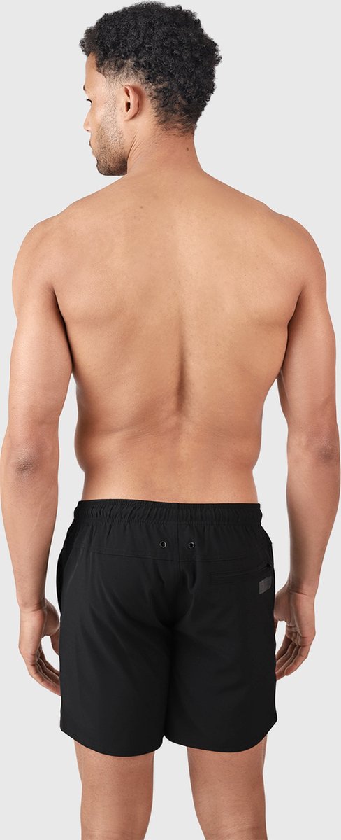Brunotti Bru - conic Zwembroek Heren - Zwemshort met 4 - Way Stretch - Black — afbeelding 4