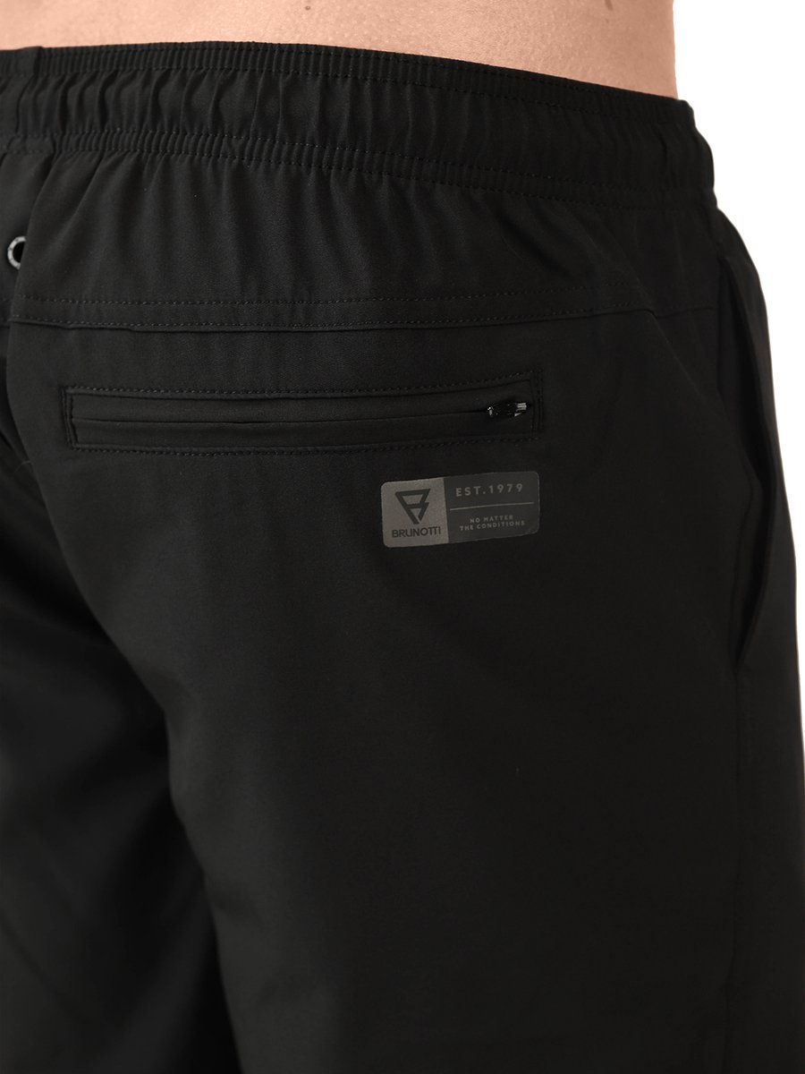 Brunotti Bru - conic Zwembroek Heren - Zwemshort met 4 - Way Stretch - Black — afbeelding 8