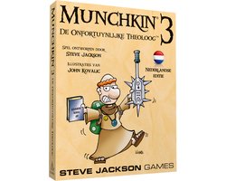Munchkin 3 De Onfortuynlijke Theoloog - Uitbreiding - Kaartspel
