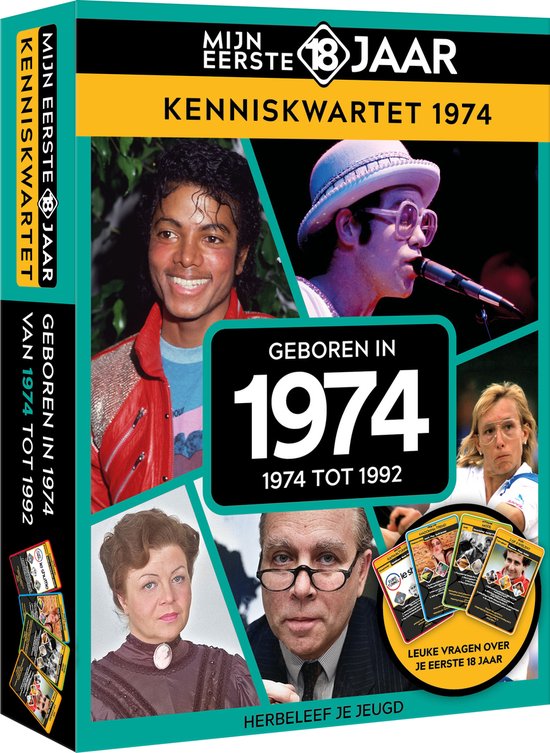 Tucker's Fun Factory Mijn eerste 18 jaar Kenniskwartet 1974 (België)