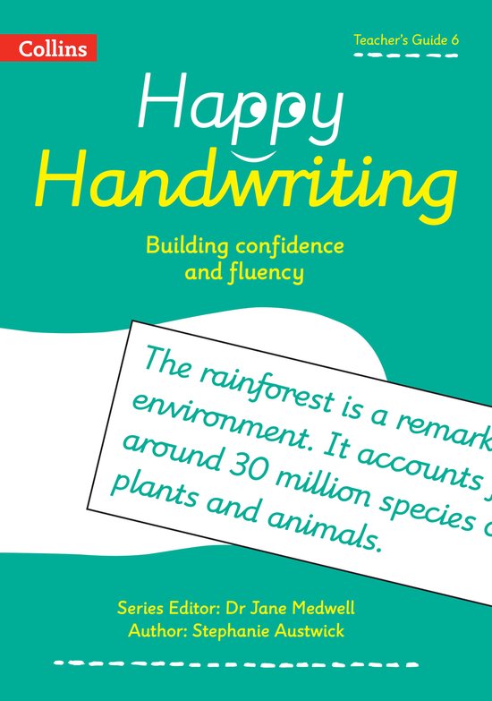 Happy Handwriting- Teacher's Guide 6 - cover