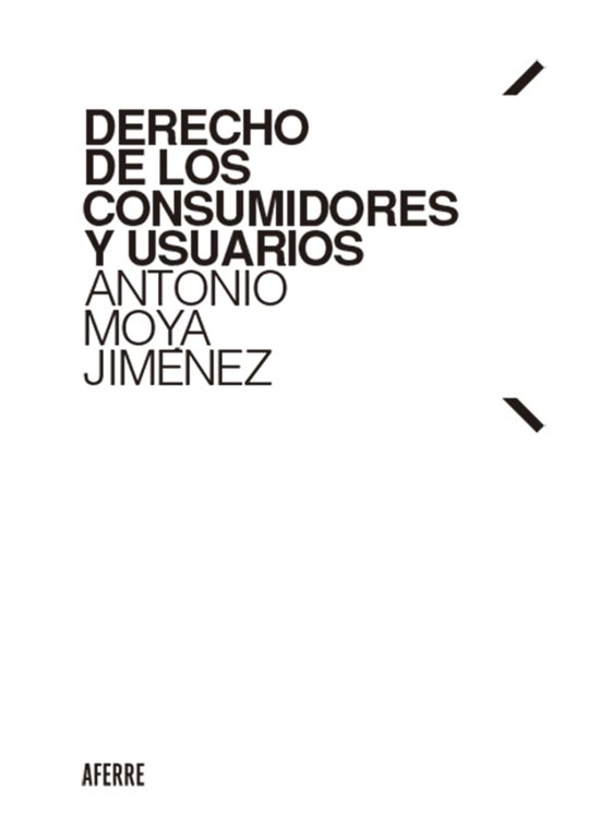 Derecho de los consumidores y usuarios - cover