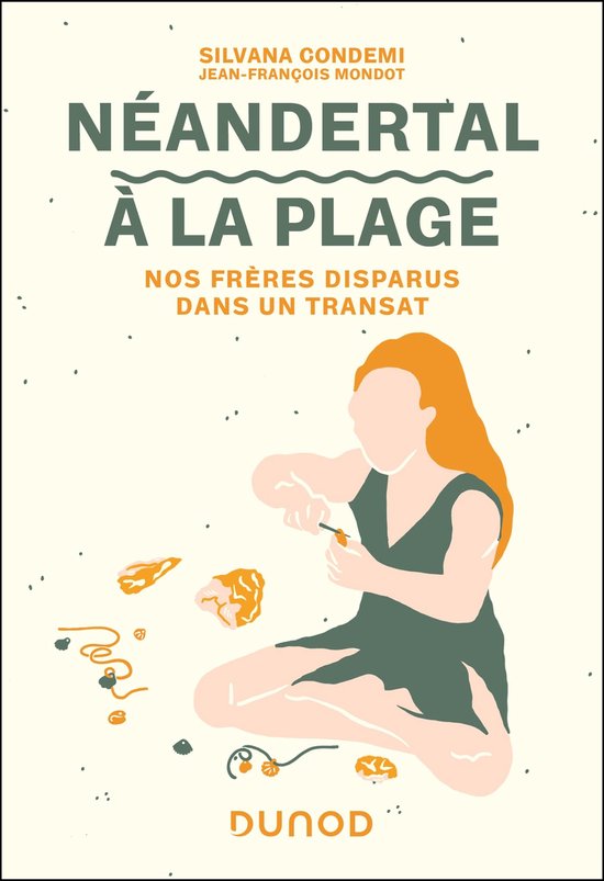 Néandertal à la plage - cover