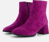 Tamaris Enkellaarsjes paars Suede - Dames - Maat 38