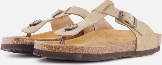 Hush Puppies Sandalen taupe Suede - Dames - Maat 40