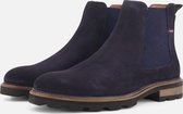 Australian Manhattan Chelsea boots blauw Suede - Maat 45