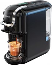 HiBrew 5 in 1 koffiezetapparaat - Geschikt voor koffiepads - Koffiemachine - Meerdere Capsules - Geschikt voor NES-capsules / DG-capsules - Koffiepadmachine - Heet/Koud – 19Bar – 1450W – Zwart