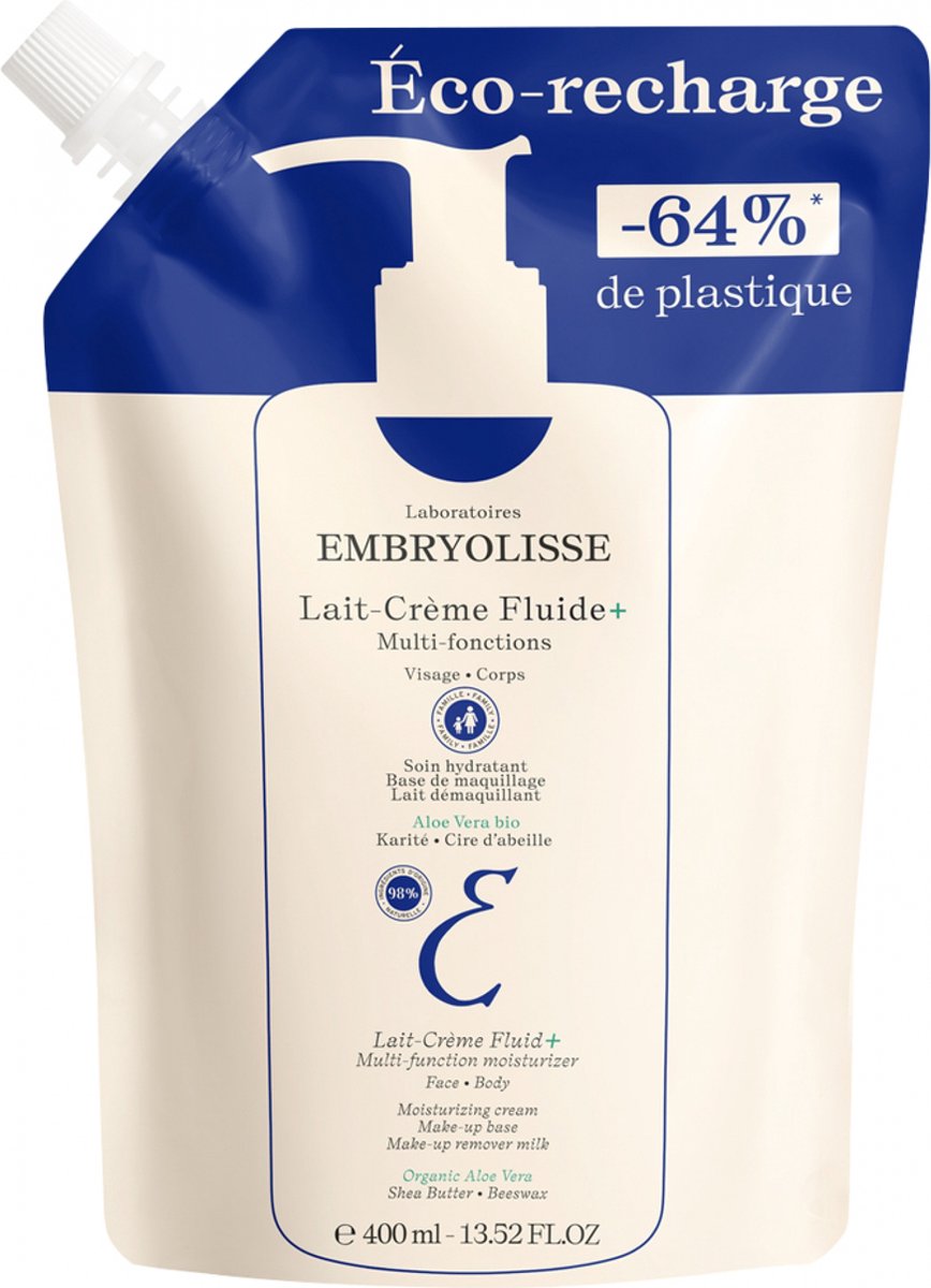 Goedkoopste Embryolisse Lait-Crème Fluide Éco-Recharge 400 ml
