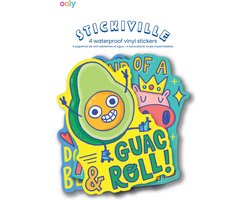 Ooly - Stickiville Stickers: Punny Pals - Vinyl (4 Die-Cut)