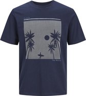 JACK&JONES JJPAJA PALM TEE SS CREW NECK Heren T-shirt - Maat XL