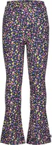 4PRESIDENT Flared pants meisje - AOP Navy Flower - Maat 92 - Flared broek meisjes