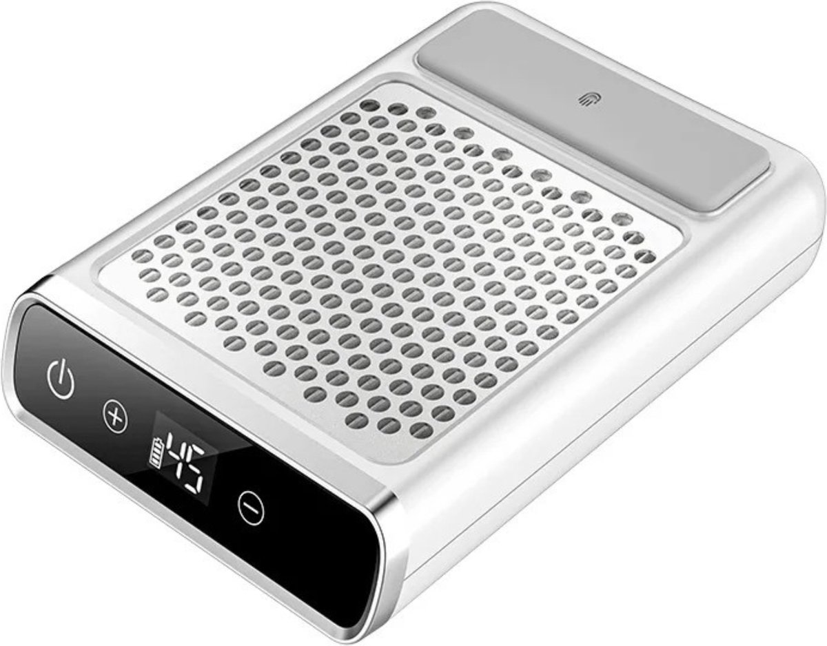 Beeperfect® Nail Dust Collector - Stofafzuiger Manicure - Nagelstofafzuiger - Herbruikbaar Filter + Extra Filter - Stil in Gebruik - Draadloos en Oplaadbaar op Prijzenvolger.com