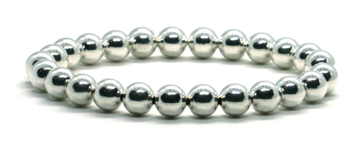 Heaven Eleven - Dames - armband - fijn - 925 - zilver - 7mm