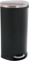 EKO - Shell Bin pedaalemmer 30 ltr, EKO - steel Plastic - zwart