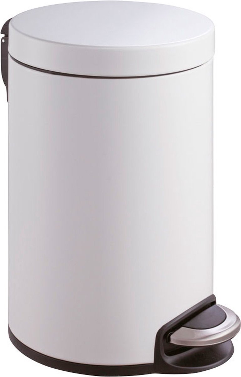 EKO - Serene pedaalemmer 20 ltr, EKO - Stainless steel Plastic - wit
