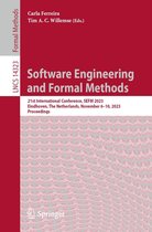 Lecture Notes in Computer Science 14323 - Software Engineering and Formal Methods