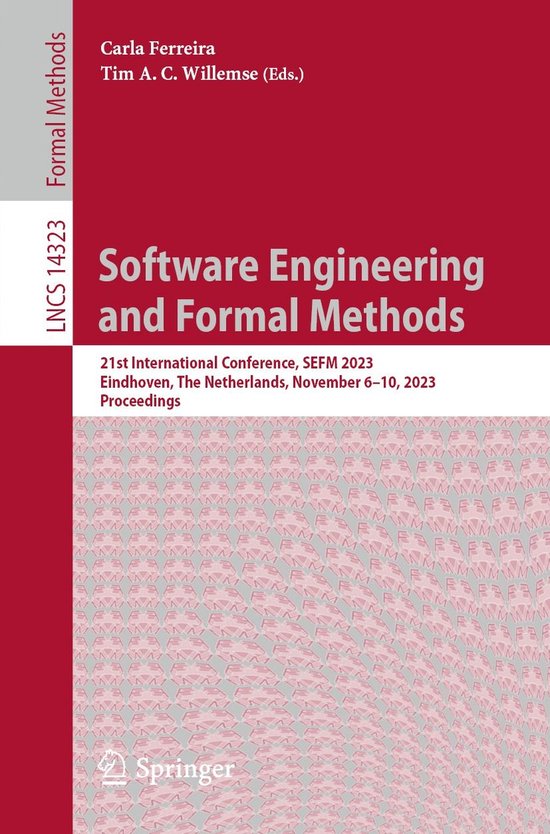Lecture Notes in Computer Science 14323 - Software Engineeri ... - cover