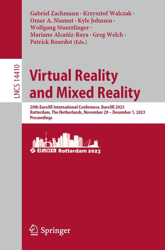 Springer Nature Proceedings Computer Science - Virtual Reali ... - cover