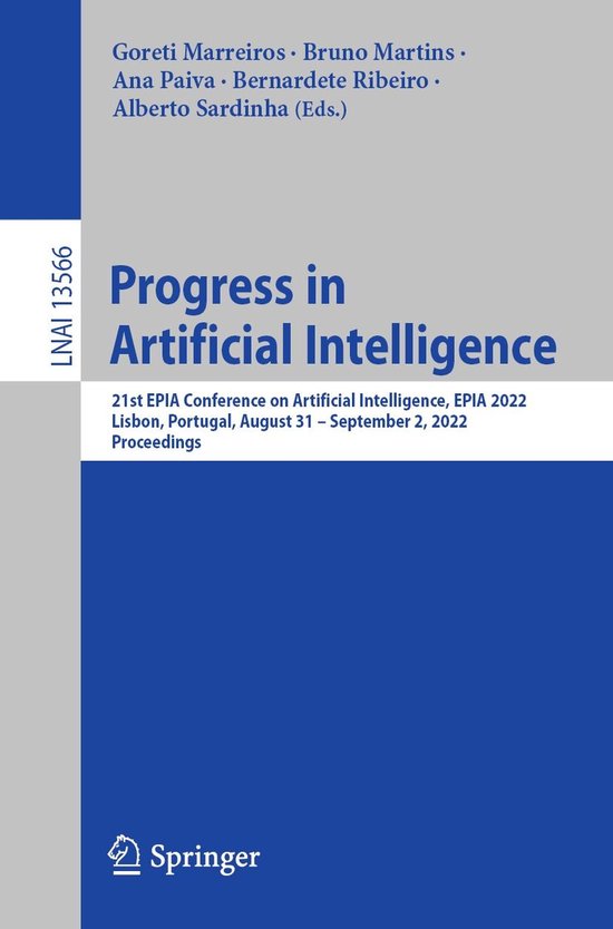 Springer Nature Proceedings Computer Science - Progress in A ... - cover