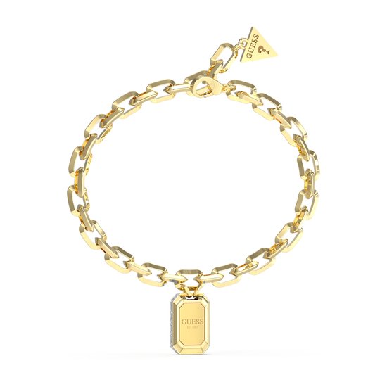GUESS Hashtag Guess Dames Armband Staal - Goud